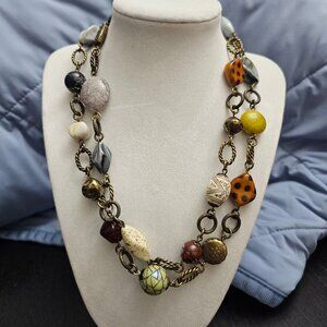 Premier Designs "Wild at Heart" Retired Necklace!  Excellent condition!